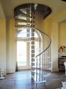 Acrylic Spiral Staircase