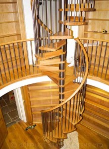 Spiral-Staircase-Bodiam,-East-Sussex