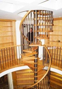 Spiral-Staircase-Bodiam,-East-Sussex