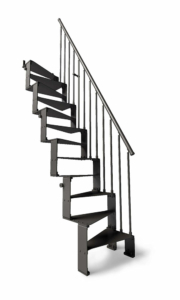 T20 Space Saving staircase in Grey